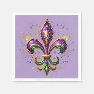 Servilleta De Papel Mardi Gras Napkin