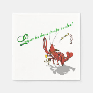 Servilleta De Papel Mardi Gras Partydad Crawfish