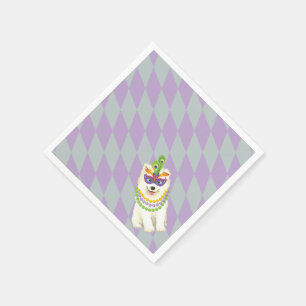 Servilleta De Papel Mardi Gras Samoyed
