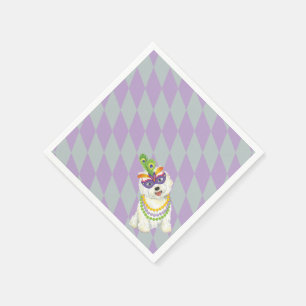 Servilleta De Papel Mardi Gras Westie
