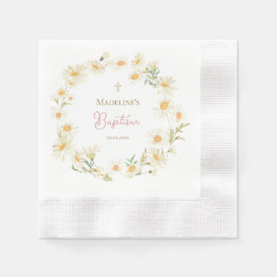 Servilleta De Papel marea acuarela Bautismo