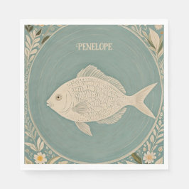 Servilleta De Papel Mareas tranquilas personalizadas