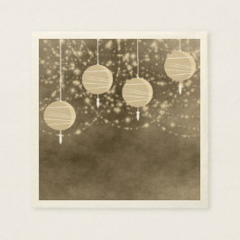 Servilleta De Papel Marfil Lanterns