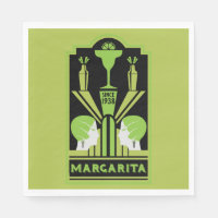 Margarita Art Deco Cocktail