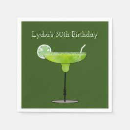 Servilleta De Papel Margarita Cocktail Paper