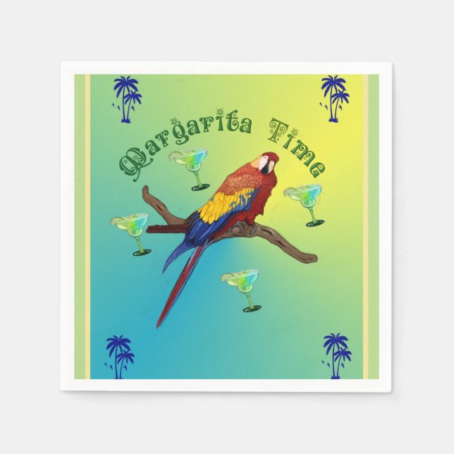 Servilleta De Papel Margarita Fiesta (Anverso)