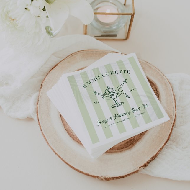Servilleta De Papel Margarita Social Club | Bachelorette (Subido por el creador)