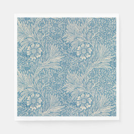 Servilleta De Papel Marigoldes Azules (por William Morris)