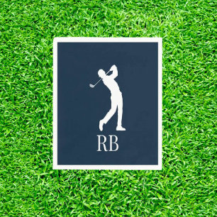 Servilleta De Papel marina Blue Golf