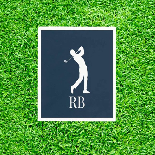 Servilleta De Papel marina Blue Golf (Tee-rrific Treasures for Dad's Best Swing!)