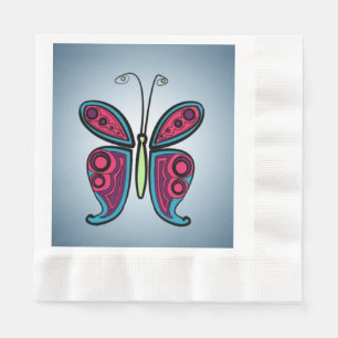 Servilleta De Papel Mariposa