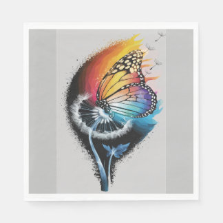 Servilleta De Papel Mariposa de Dandelion