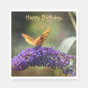 Servilleta De Papel Mariposa en Butterfly Bush