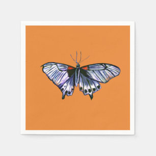 Servilleta De Papel Mariposa morada