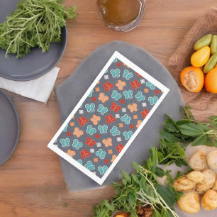 Servilleta De Papel Mariposa Multicolor