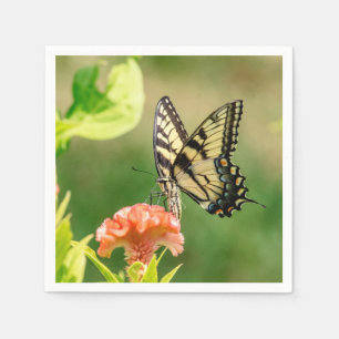 Servilleta De Papel Mariposa Swallowtail del Tigre del Este