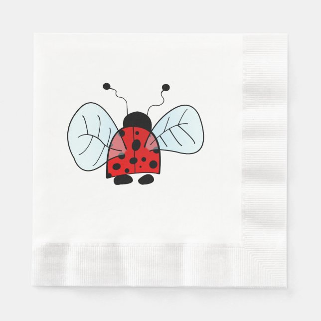 Servilleta De Papel Mariquita (Anverso)