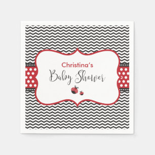 Servilleta De Papel Mariquita roja