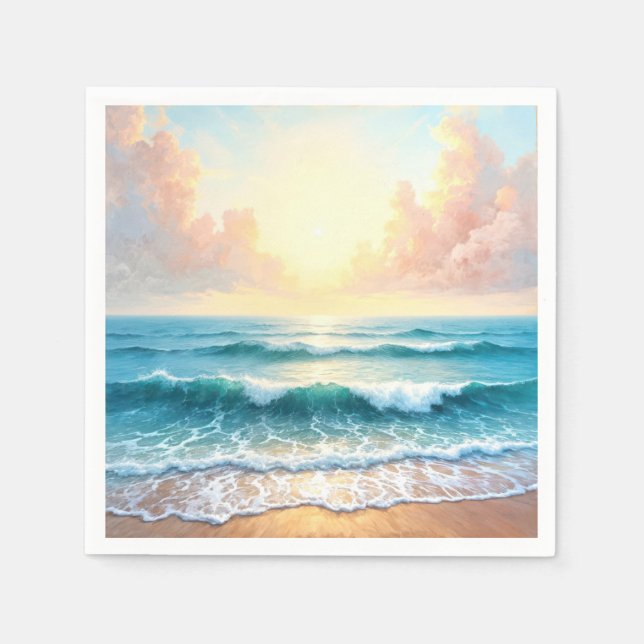 Servilleta De Papel Marítimo matutino (Anverso)