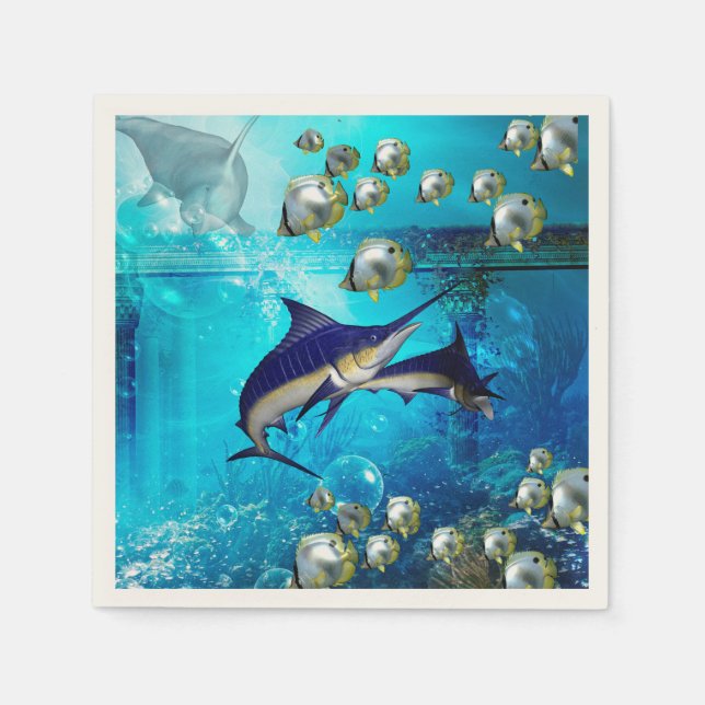 Servilleta De Papel Marlin (Anverso)