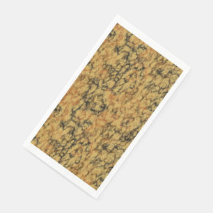 Servilleta De Papel mármol amarillo y negro