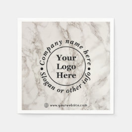 Servilleta De Papel Mármol beige