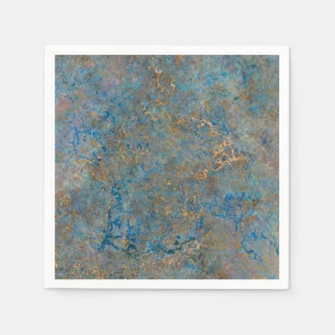 Servilleta De Papel Mármol de lujo del lapislázuli