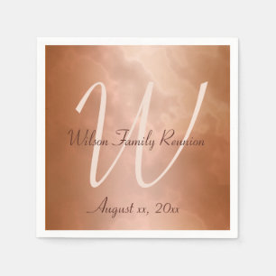 Servilleta De Papel Mármol Rosa de Mocha personalizado