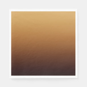 Servilleta De Papel Marrón Dorado Chocolate Colores Cálidos
