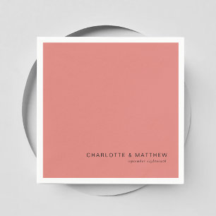 Servilleta De Papel Marrón negro moderno