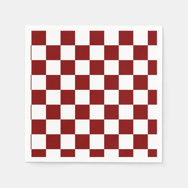 Servilleta De Papel Marrón y cosecha blanca (Anverso)