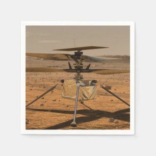 Servilleta De Papel Mars Ingenuity Helicopter