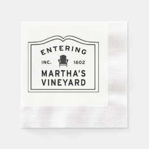 Servilleta De Papel Martha's Vineyard Adirondack Chair