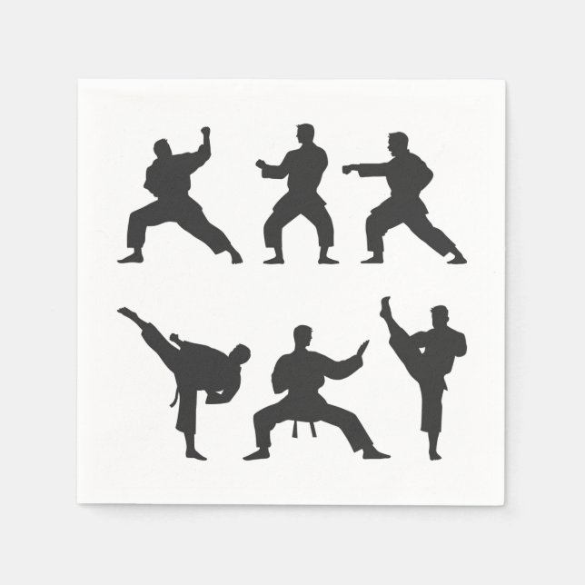 Servilleta De Papel Martial Arts Paper (Anverso)