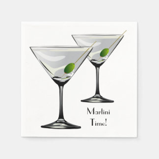 Servilleta De Papel Martini Cockatl Fiesta Napkin