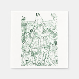 Servilleta De Papel Martirio de San Sebastián