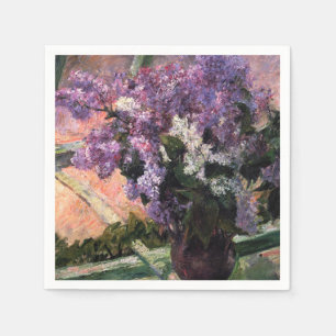 Servilleta De Papel Mary Cassatt - Lilas en una ventana
