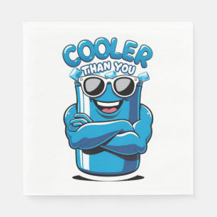 Servilleta De Papel Más Frío Que Usted - Gracioso Diseño De Refrigerad