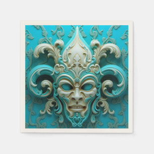 Servilleta De Papel Máscara de Bleu
