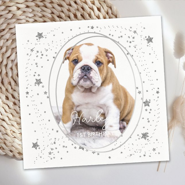Servilleta De Papel Mascota de fotografía personalizado Perro Estrella (Subido por el creador)