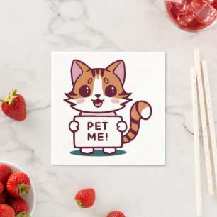 Servilleta De Papel Mascota Me Kitty