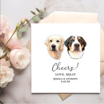Mascota Pareja Dibujando Saludos Personalizados
