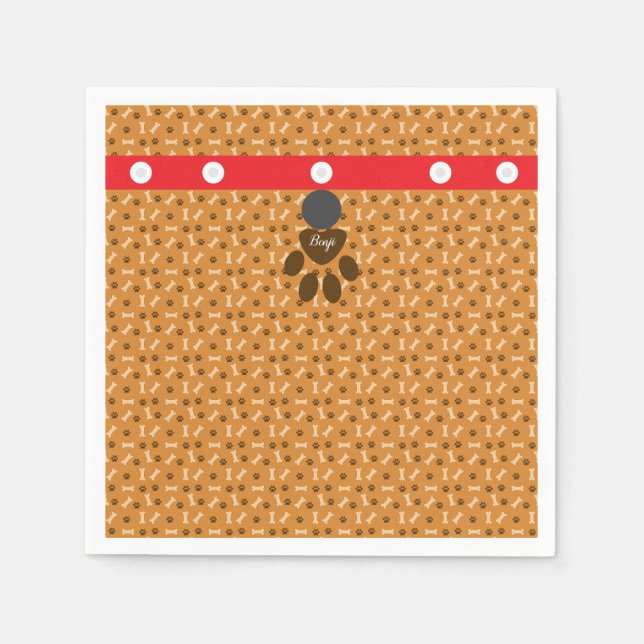Servilleta De Papel mascotas (Anverso)