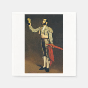 Servilleta De Papel Matador Español por Edouard Manet