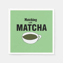 Servilleta De Papel Matcha Green Tea Fiesta