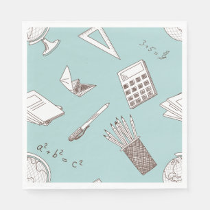 Servilleta De Papel Matemáticas escolares