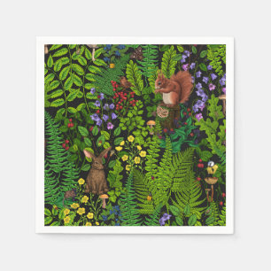 Servilleta De Papel Materiales y plantas de madera