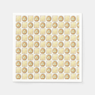 Servilleta De Papel Matzo Ball Soup Matzah Flatbread Passover Cuisine