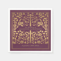 Mauve Royal Medieval Gold Sword Boda