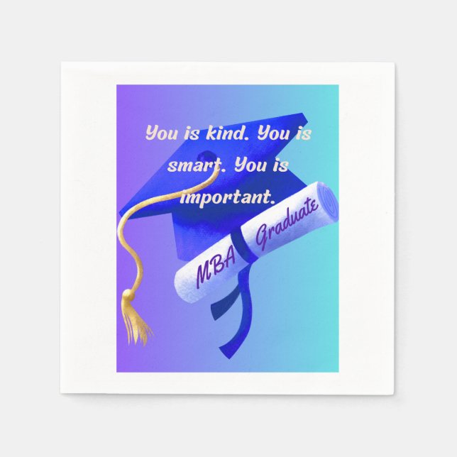 Servilleta De Papel MBA Gift (Anverso)